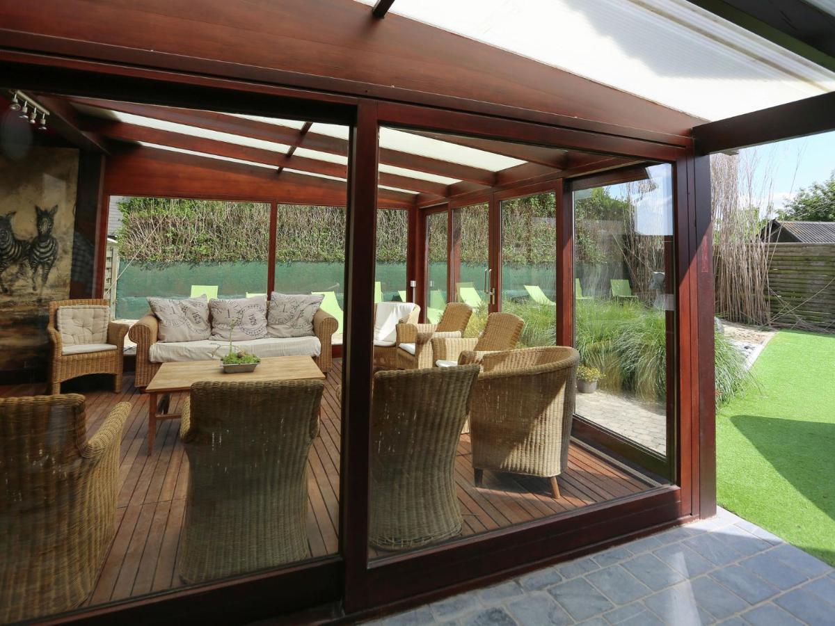 Splendid Villa In Middelkerke With Sauna Bubble Bath Exterior foto